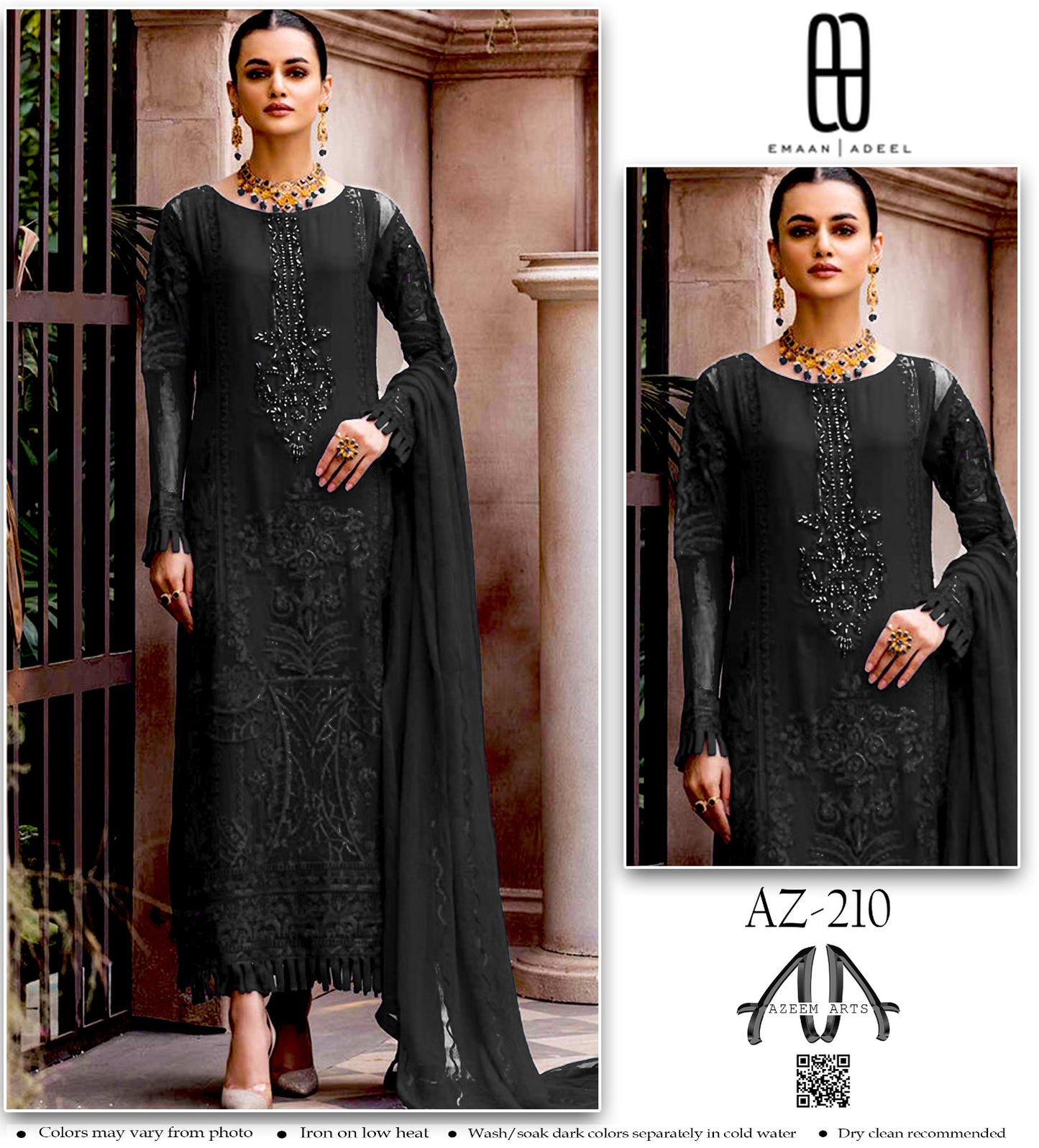 EMAAN ADEEL Festive Wear Organza 210