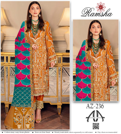 Rimsha Festive Wear organza 236