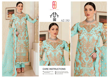 EMAAN ADEEL Festive Wear NET 252