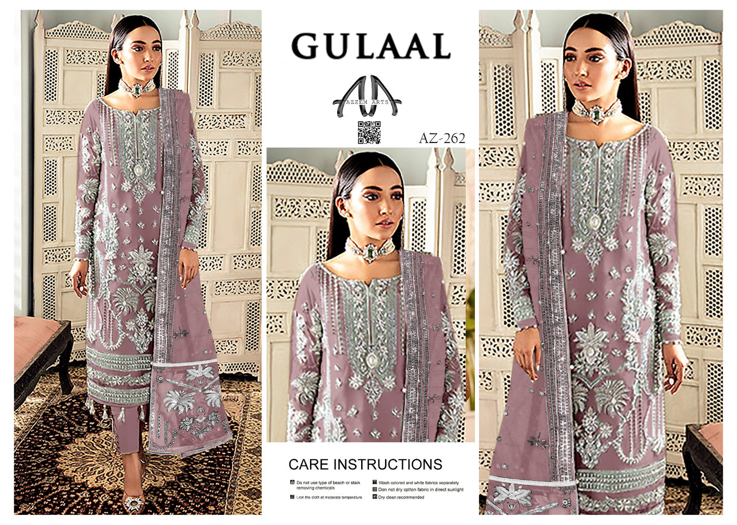 Gulaal Festive Wear NET Fabric 262