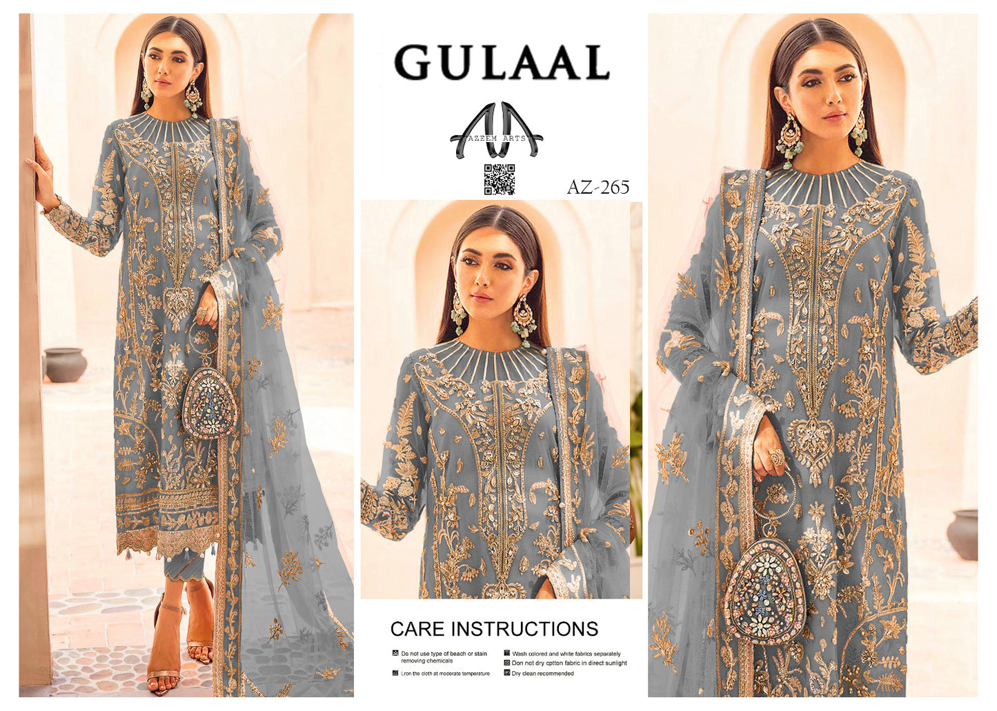 Gulaal Festive Wear Organza 265