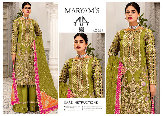 MARYAM'S organza Festive Wear 268