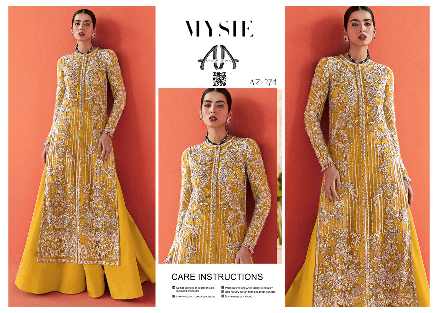 MYSIE Gown Shirt Festive Wear 274