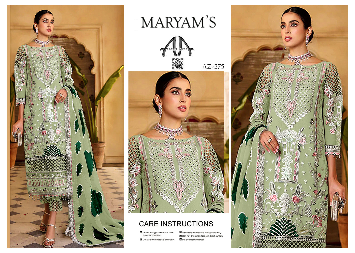 MARYAM'S Festive Wear Organza 275