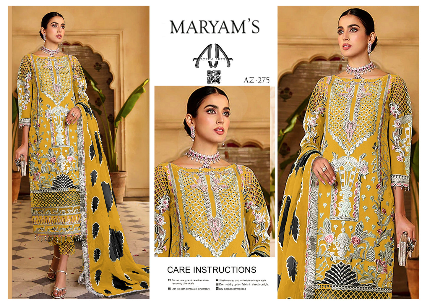 MARYAM'S Festive Wear Organza 275