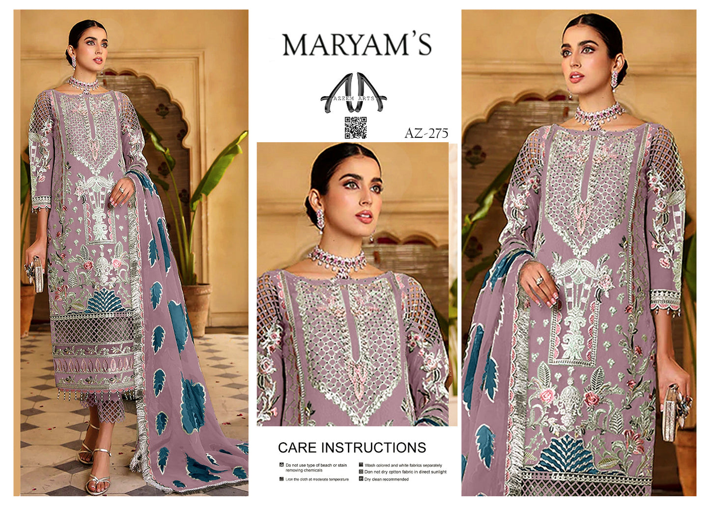 MARYAM'S Festive Wear Organza 275