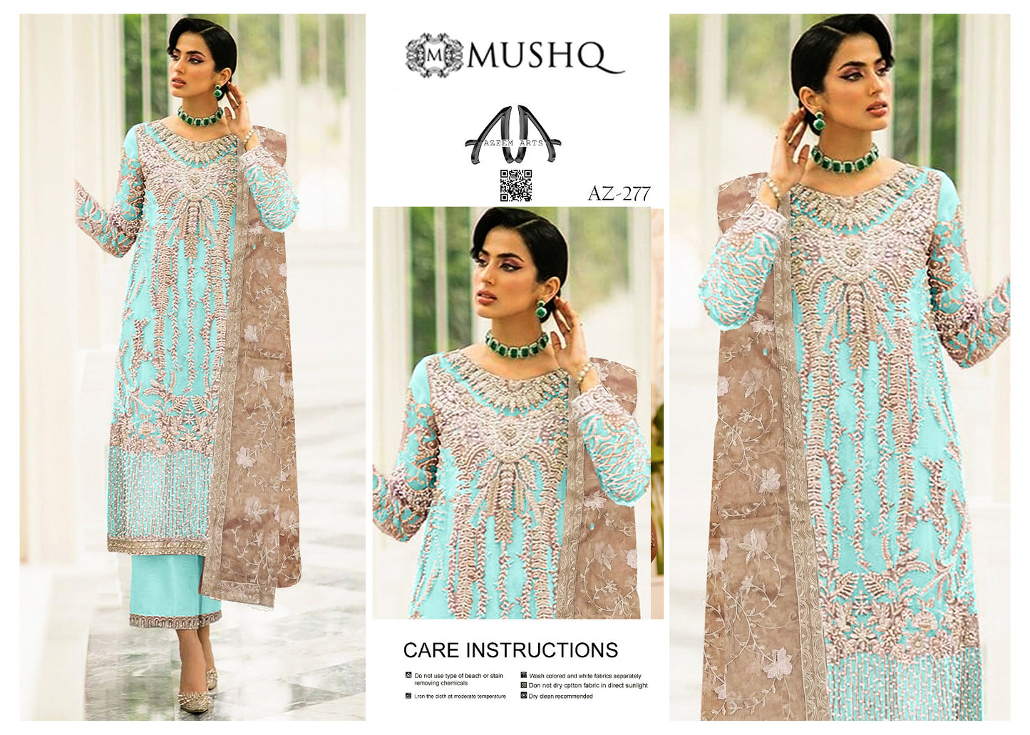 MUSHQ Festive Wear Organza 277