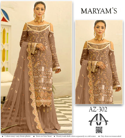 MARYAM's Festive wear Chiffon 302