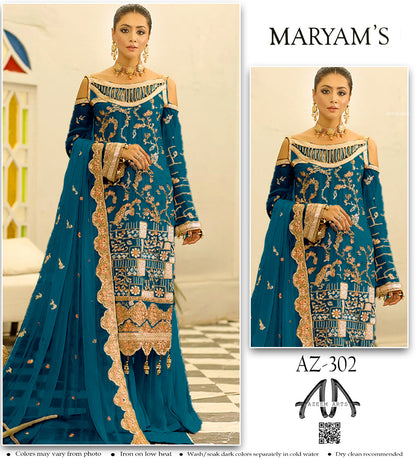 MARYAM's Festive wear Chiffon 302