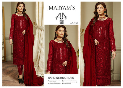 MARYAM'S Festive Wear Chiffon 330