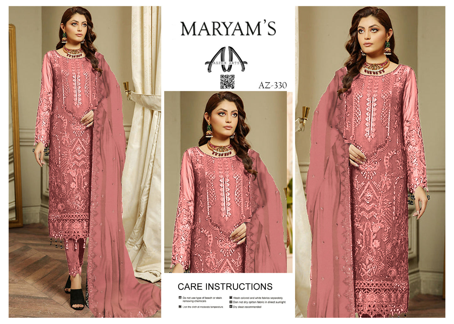 MARYAM'S Festive Wear Chiffon 330