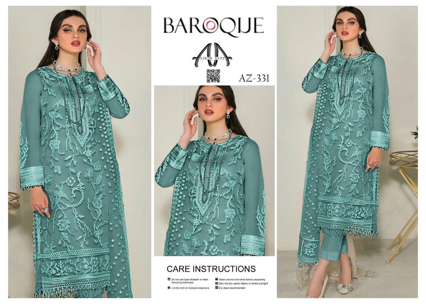 BAROQUE Chiffon Festive Wear 331