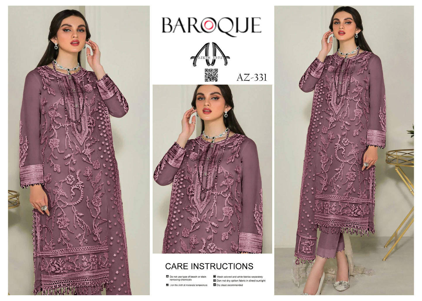 BAROQUE Chiffon Festive Wear 331