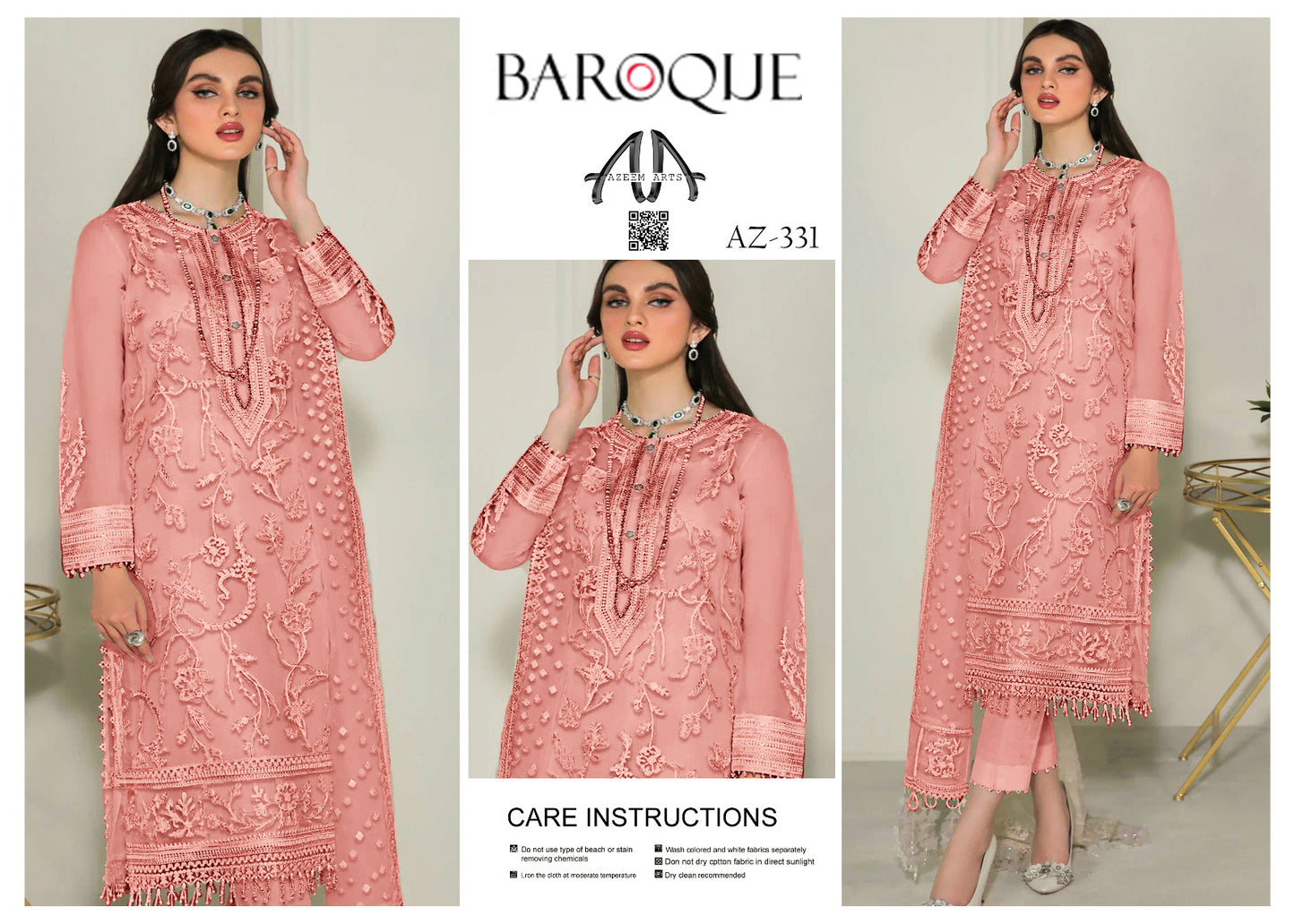 BAROQUE Chiffon Festive Wear 331