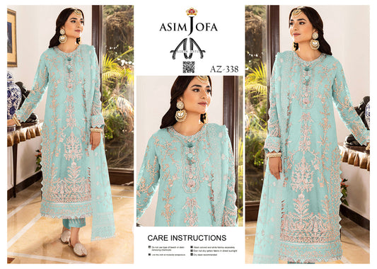 ASIM JOFA organza Festive wear 338