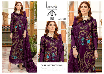 IMROZIA Festive Wear Chiffon 341